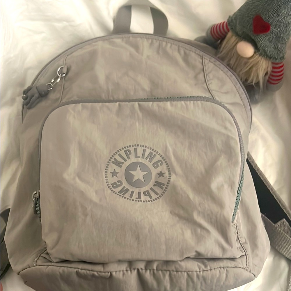 Kipling Gray Backpack - image 1
